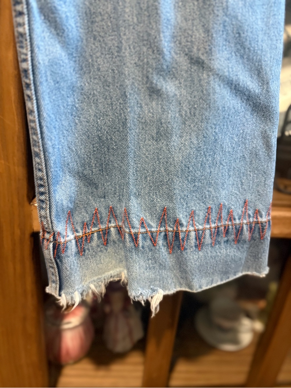 Levi’s 514 Flare Jeans Size 5 Vintage Y2K Embroidered Floral Denim See Details - Picture 15 of 15